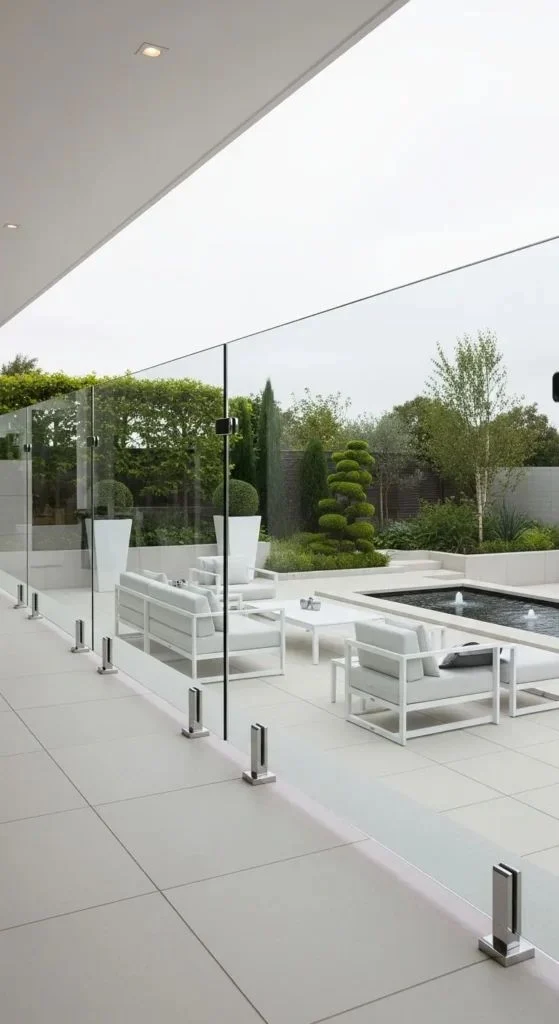 A garden terrace